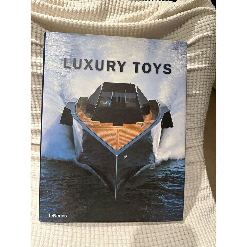 Luxury Toys Coffee Table Book - Blue Cover